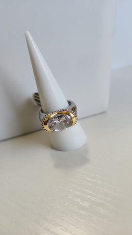 Anillo  Piedra Cristal