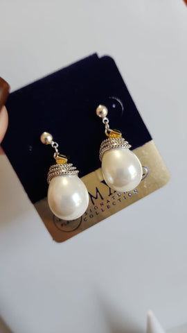 Aretes de Perla  #143