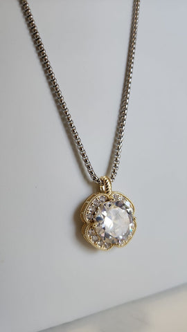 #515-Cadena Medalla Clover