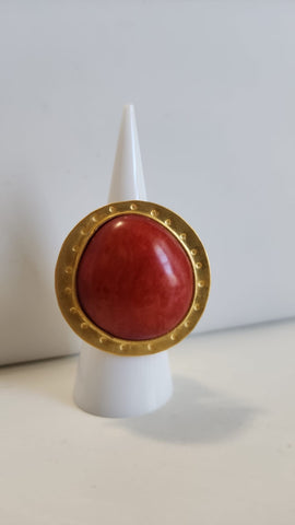 Anillo Hongos  Rojo