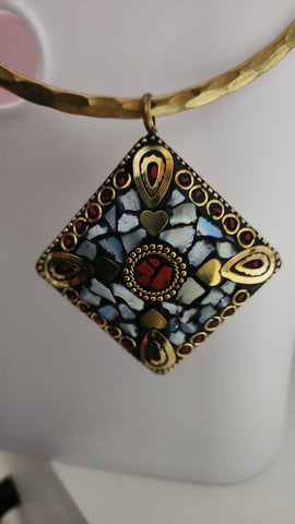 Gema Mosaico Diamante India