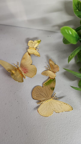 Aretes de Mariposa  Funcional