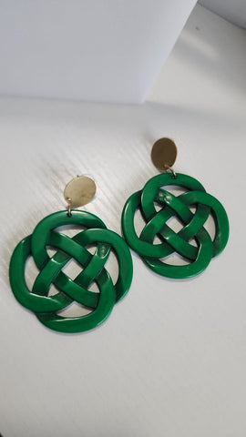 Aretes Infinito Verde
