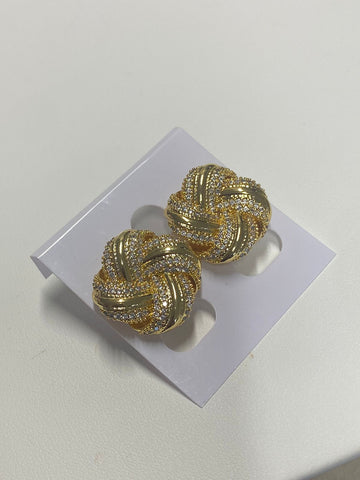 Flor diamantada entrelazada