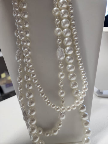 Collar en Capas  Perlas