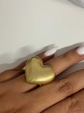 Anillo Corazon Mate ZK