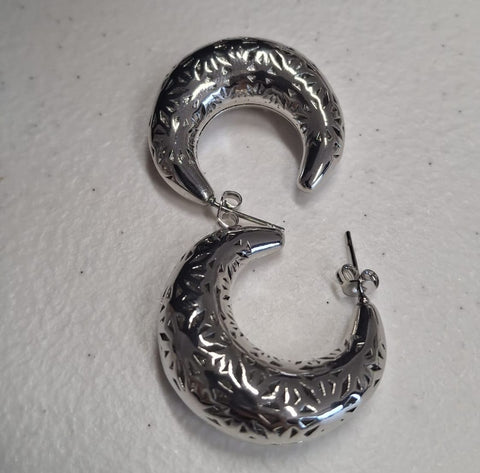 Aretes Luna # 3
