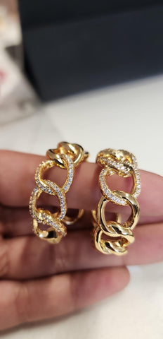 Argolla Cadena Diamantada