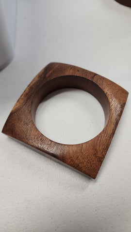 Pulsera Madera  Cuadrada