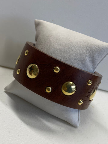 Pulsera de madera punto