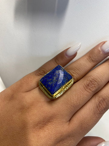 Anillo cuadrado cuarzo transformación