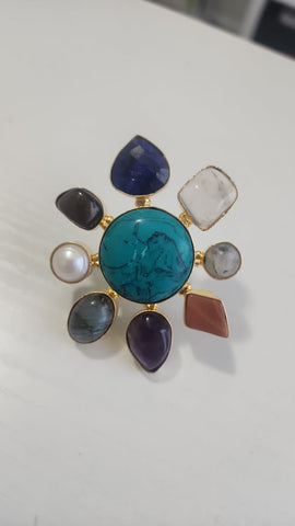 Anillo Cristal  Colores