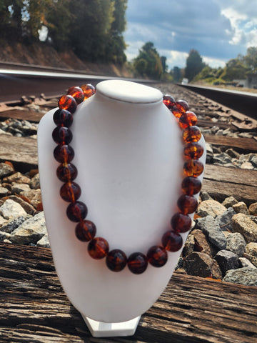 Collar Ámbar Esferas  # 5