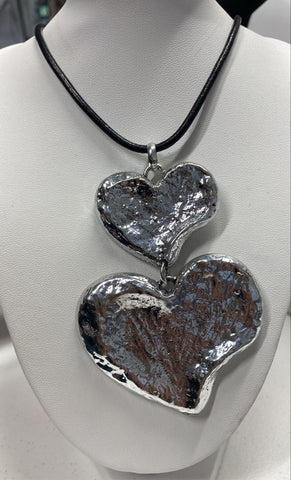 Collar Doble Corazón