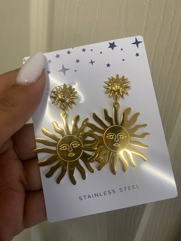 Aretes Sol Liquidacion