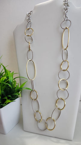 Cadena Larga  Eslabones dos Tonos