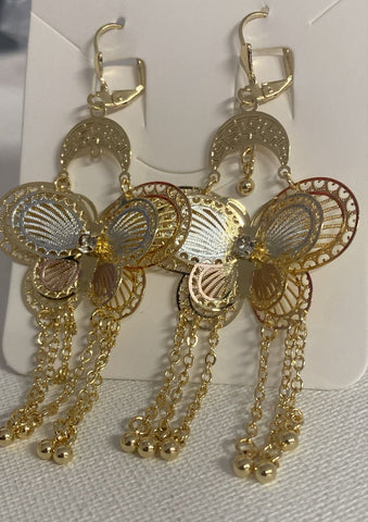 Aretes Mariachi Mariposa