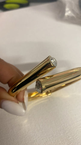 Bangel oro Punta clear Clavo