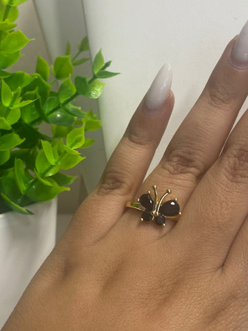 Anillo Mariposa oscura