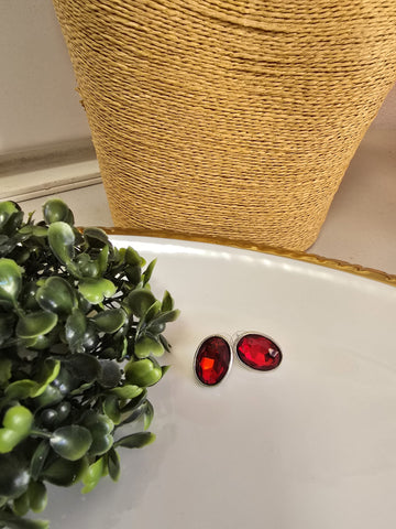 #060-Aretes Rojo