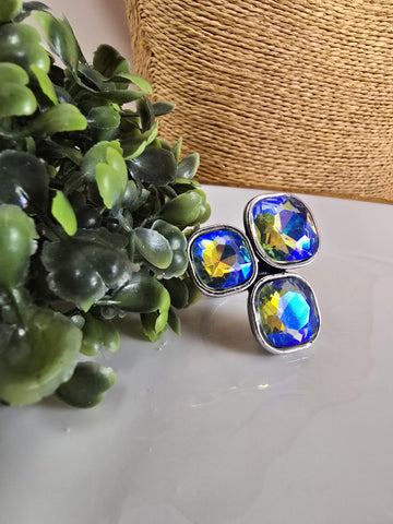 #067-Anillo Tornasol Azul