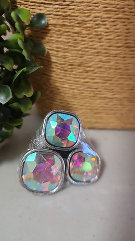 #067-Anillo Tornasol Rosa