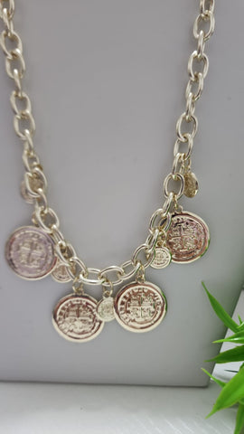 # 526-Collar en Monedas