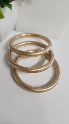 Trio Pulsera  Oro Matte