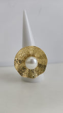 Anillo Perla Plato
