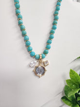 #8082-Collar Moneda Angel