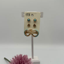 A156-Aretes trío de gota