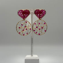 A-24K-1512-Aretes Dream catcher