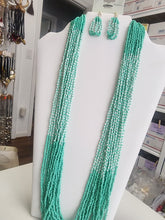 Set Collar y Aretes Cuenca