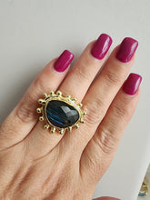 Anillo con Balines  Cuarzo