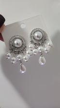 Aretes de Perla con Baggette