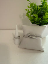 Set bangle y anillo de clavo