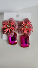 Aretes Flor Tejidas