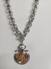 #048-Cadena Eslabon Torcido  Moneda Angel